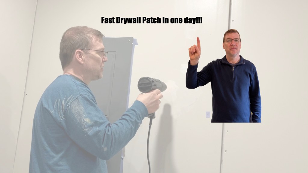 How to patch a Sheetrock Hole in One Day! A Step-By-Step&nbsp;Guide